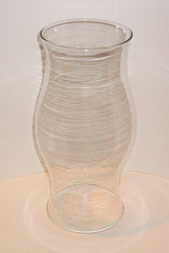 Items similar to Large Glass Chimney For Candle Holder Or Oil Lantern