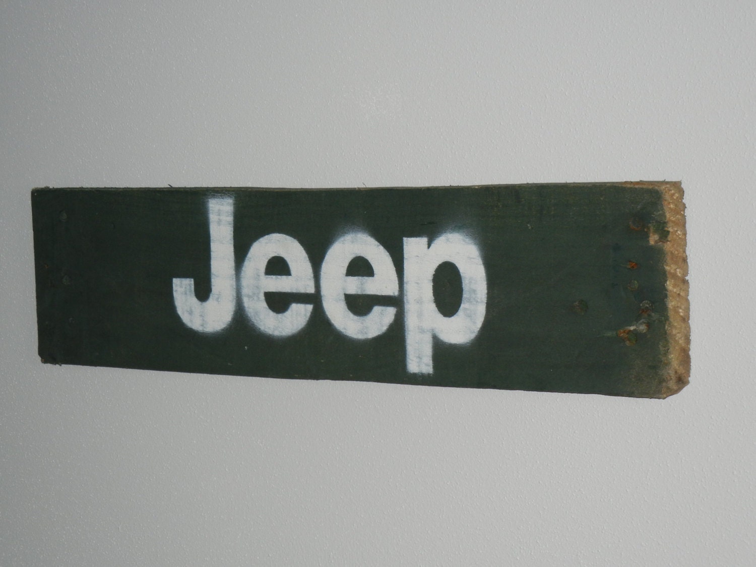 Vintage Jeep Sign by createdreflections on Etsy
