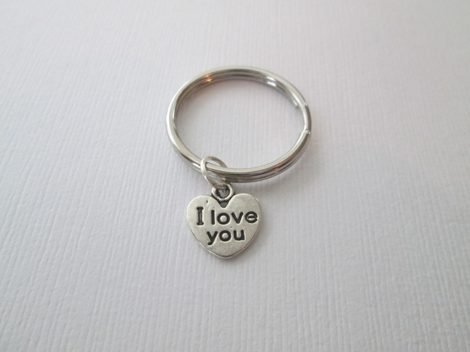 Really Tiny I love You Keychain