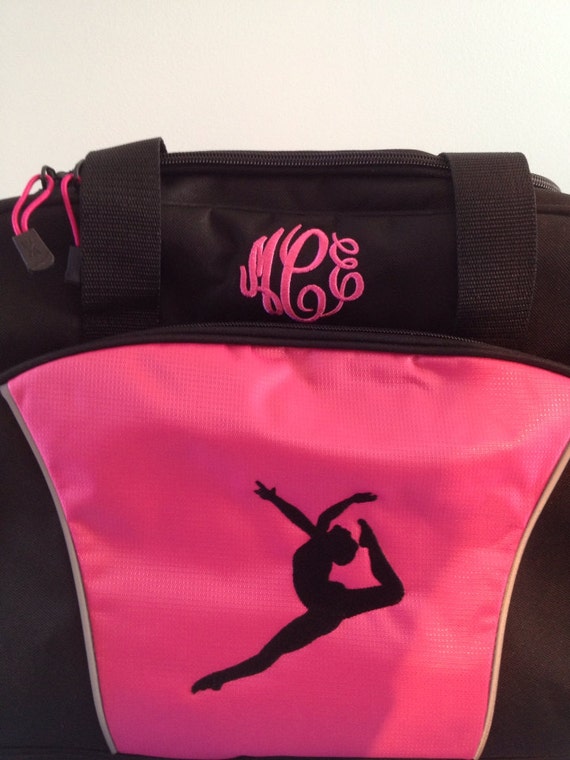Items similar to Monogrammable/Personalized Duffle Bag, Cheer, Yoga, Swim, Ballet anything Bag ...