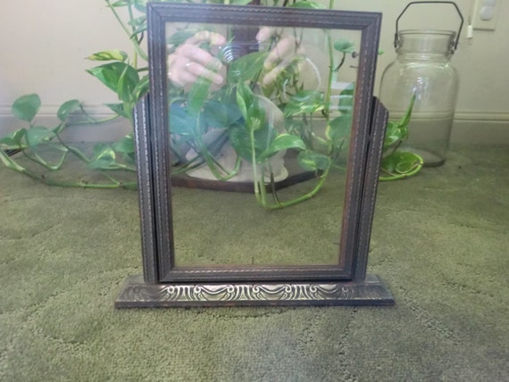Vintage Free Standing Wooden Picture Frame