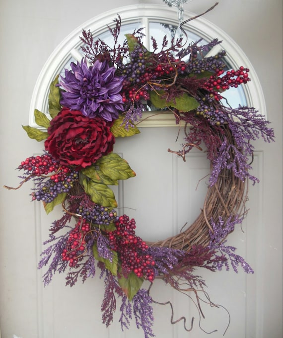 Spring / Summer Wreath -- "Classic Elegance"...