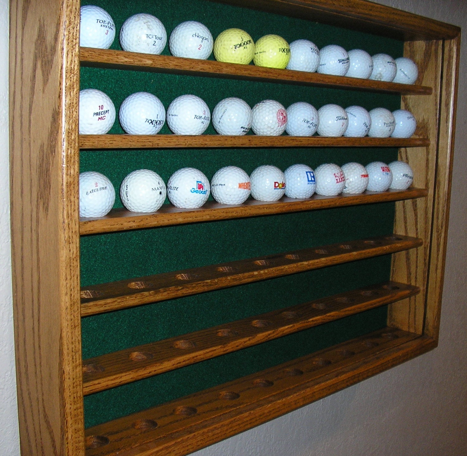 Golf Ball Case by OakCollection on Etsy