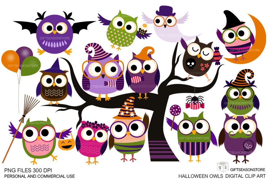 clip art halloween owl - photo #22