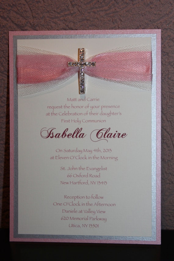 First Communion Invitations Ideas 3