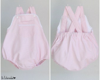 The BVIs - Baby Girl Bubble Romper