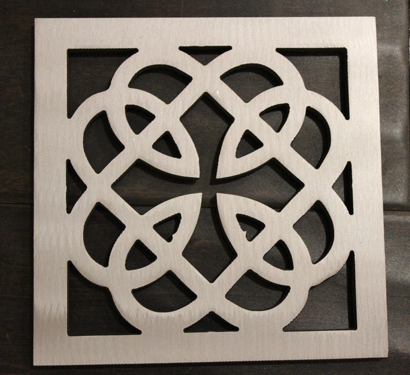 Celtic Knot Trivet Stainless Steel Irish Gaelic by ApocalypseFab