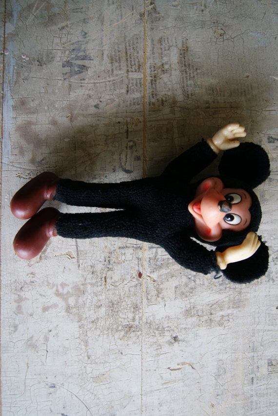 vintage applause mickey mouse doll