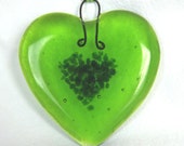 Small Fused Glass Heart