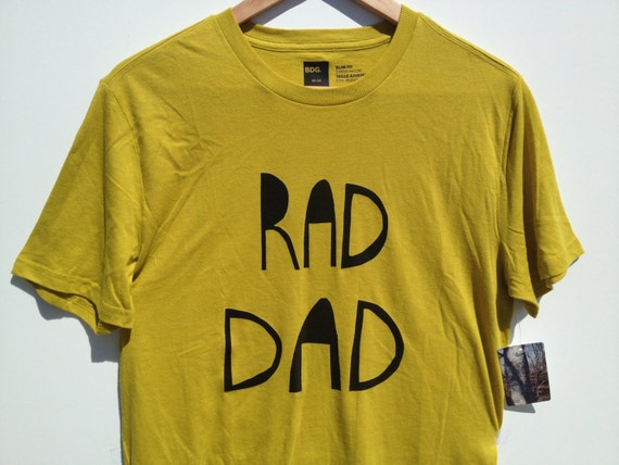 Father's Day T-Shirt, Rad Dad, Lime, Level Apparel, BDG
