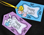 Easter favor tags / gift tags - pdf printable tags for favor bags, gift boxes INSTANT DOWNLOAD Il_170x135