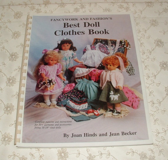 Best Doll Clothes Book 30 Patterns for 18 dolls