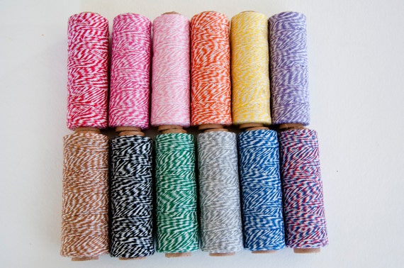 Red Bakers Twine - 100 Yard Spool - Thick 4 Ply Il_570xn