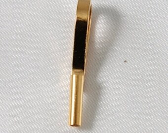 2 pcs - Vertical Brooch, Pin Converter Gold