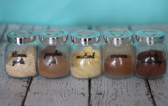 Spice Jar Labels from Super Sweet Life Spice Jar Labels from Super Sweet Life