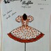 Square Dance Dress Pattern 667 by Kentucky Ruffles Full Skirt No Elastic Puff Sleeves Uncut Size 6 thru 12 p4z