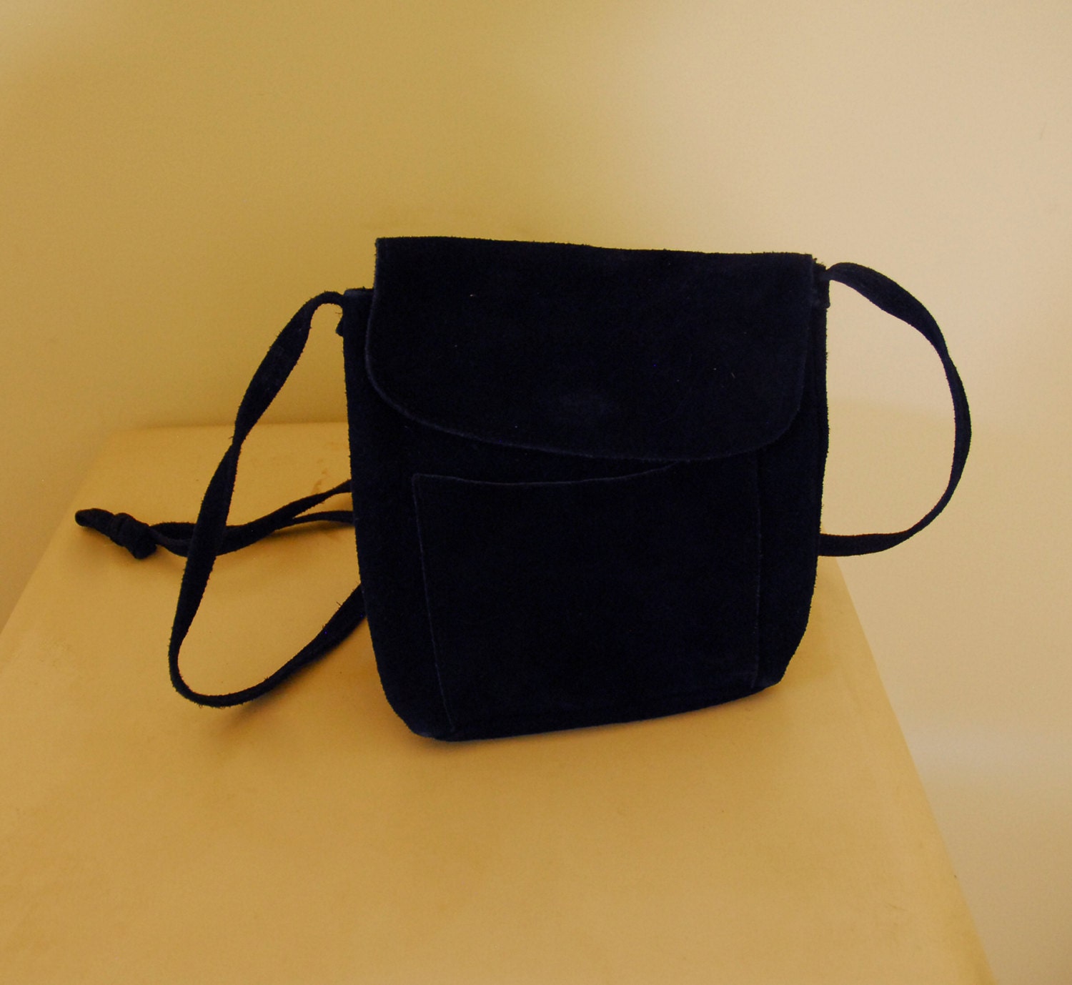 90s black shoulder bag