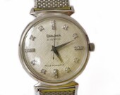 Vintage Lord Elgin Diamond Ladies Watch 14k by ArtDecoAntiques