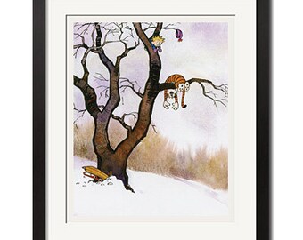 Calvin and Hobbes Duplicator Poster Print by Wallartxshop on Etsy