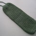 Crocheted Hanging Grocery Bag Holder - Sage Green