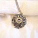 Bullet Ammo Locket - silver tone locket with silver tone chain - 9mm, 45 caliber, 40 caliber, 30-30, 38, or any other caliber
