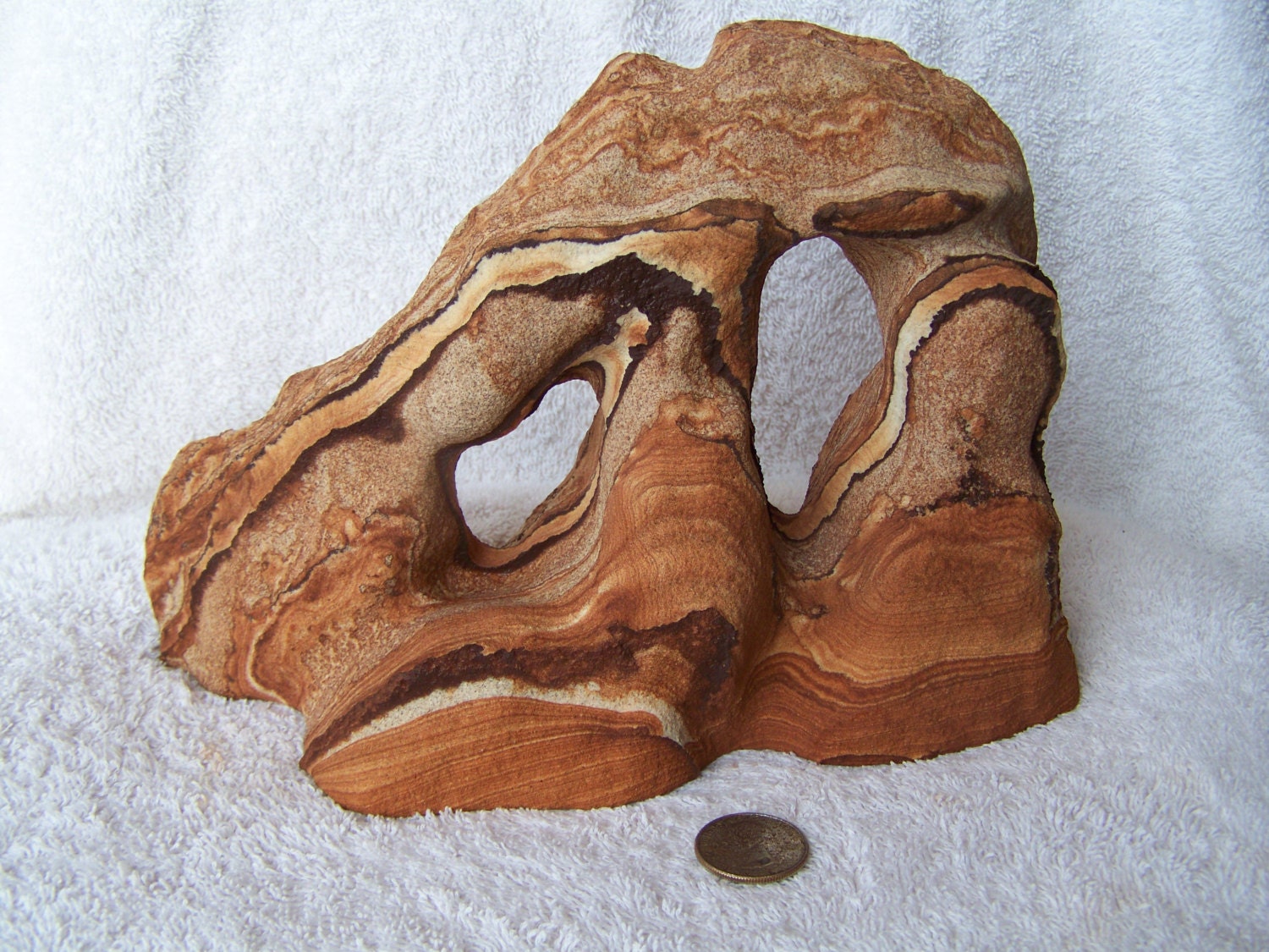 Natural Stone Aquarium Decoration Utah Arizona Arch Art