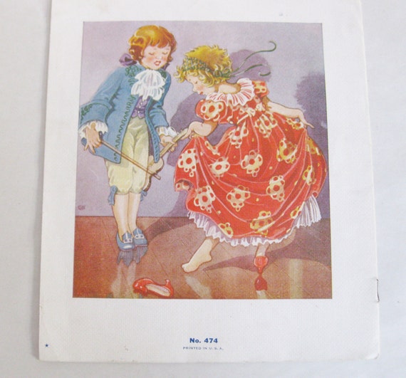 Book Queen of Hearts Childrens Book 1938 Sam L