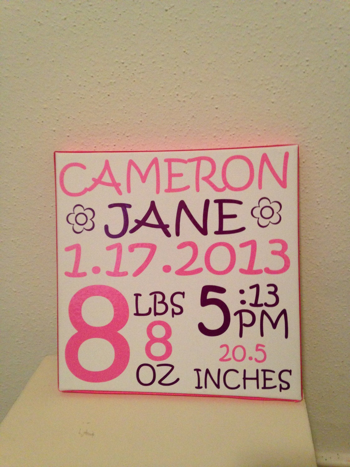 items similar to custom baby name plaque birth items similar to custom baby name plaque birth