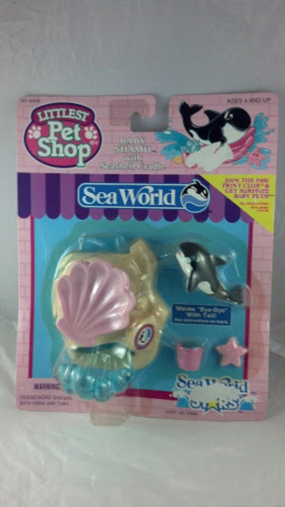 Kenner G1 Littlest Pet Shop MOC Sea world Shamu by PoniesAndPets