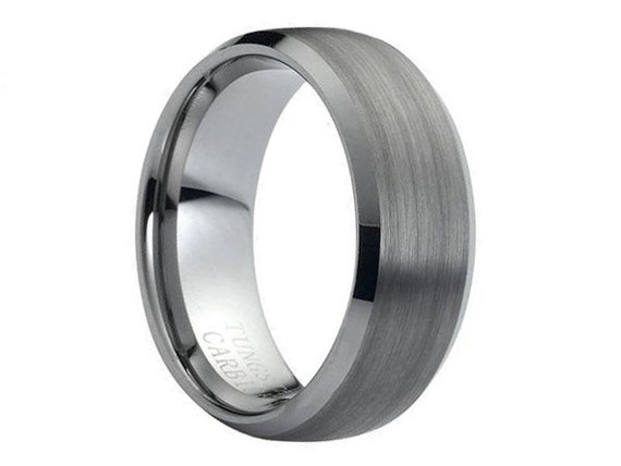 Tungsten Wedding Band, Tungsten Ring, Tungsten Carbide Wedding Band ...