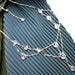 Late Edwardian Rainbow Moonstone Necklace in White Gold and Sterling, UK ca.1920.