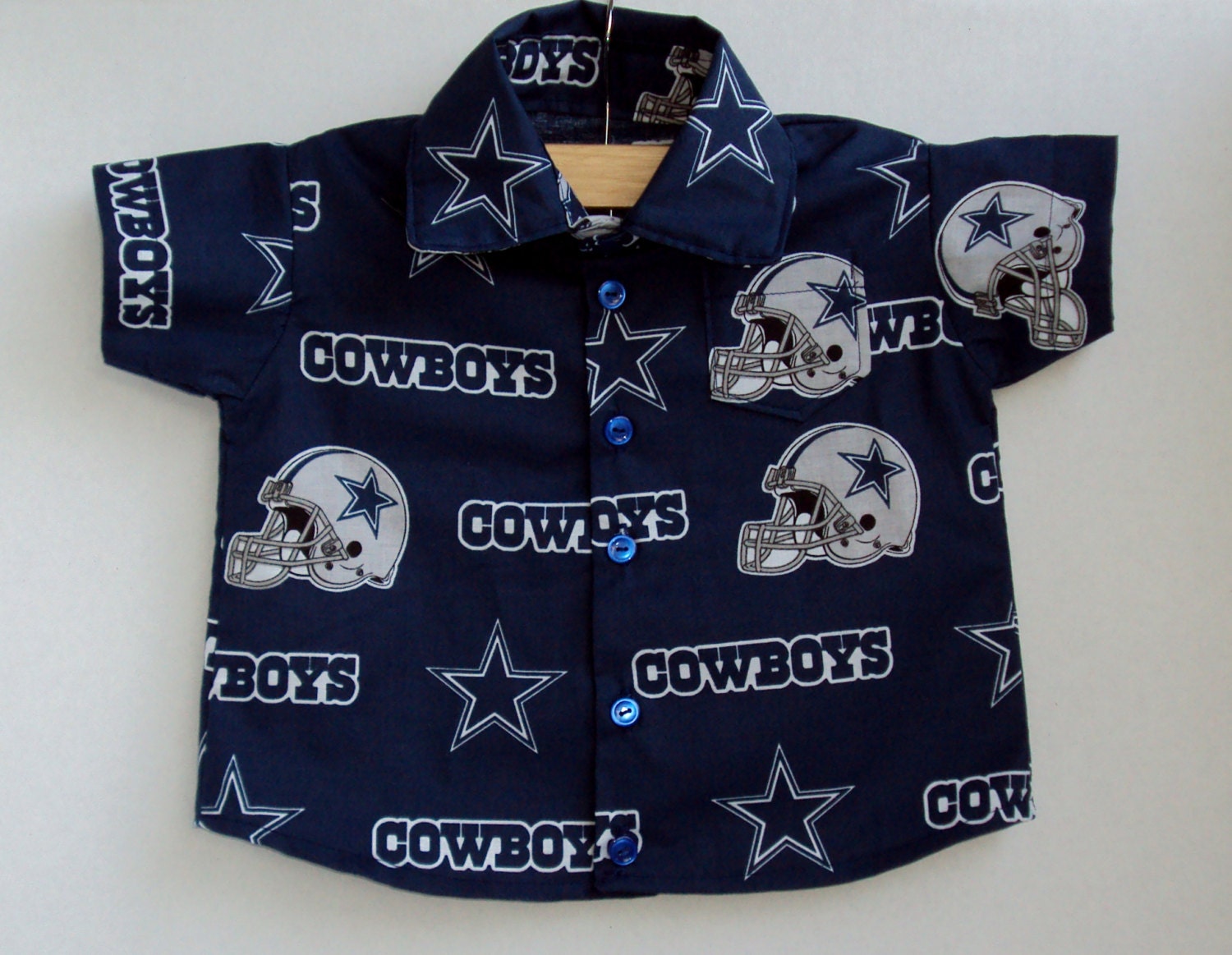 dallas cowboys button down shirt