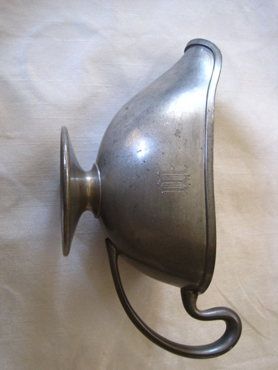 Vintage Wilcox P51 Pewter Gravy Boat Collectible