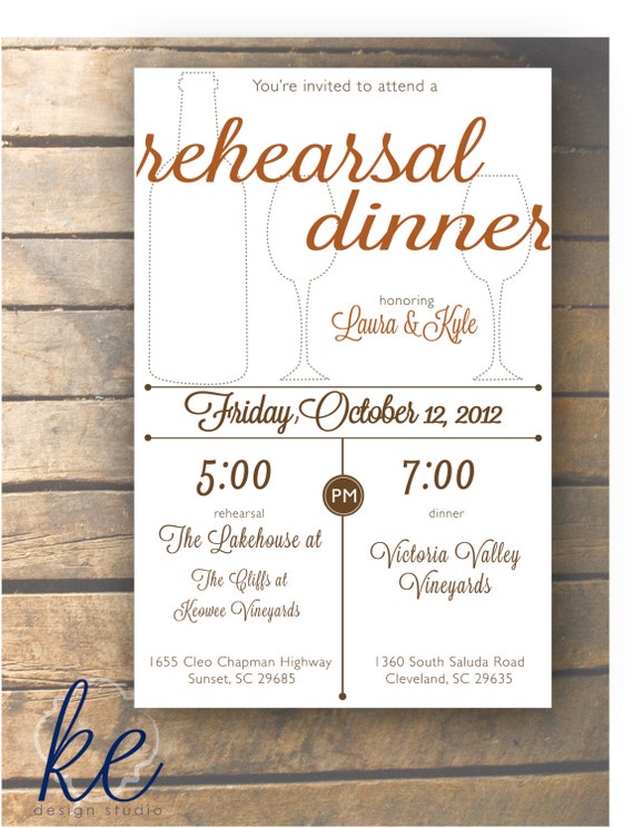 Unique Rehearsal Dinner Invitations 3