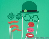St Patrick's Day Photo Booth Props - 9 Piece Photobooth Set - Photobooth Props Il_170x135