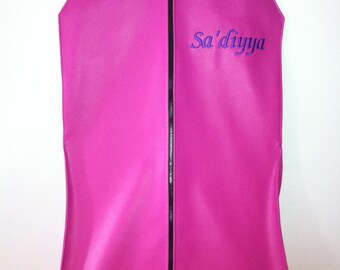 Custom Made-To-Order Monogramed Belly Dancing Costume Garment Bags