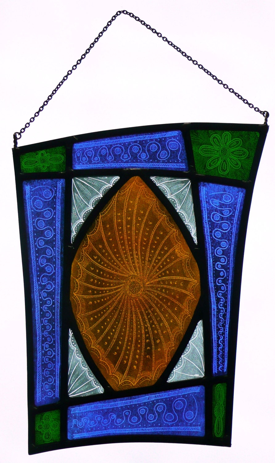 Decorative Stained Glass Panel