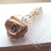 Ooak Perfect Wedding Or Party Hair Comb All Hand Beaded With Fabric Handmade Rose