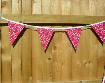 Red, White and Blue Bunting / banner. Star bunting / banner. Item No. LDC0138