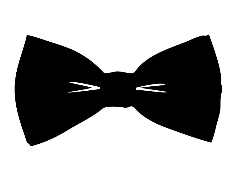 Download Dr. Who Style Bow Tie Decal Sticker for Smartphone by GaltGrafix