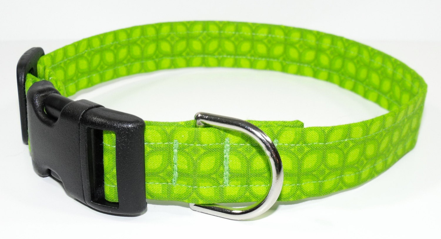 Bright Lime Green Dog Collar