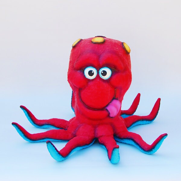 Ollie Octopus by CreaturesofDelight on Etsy