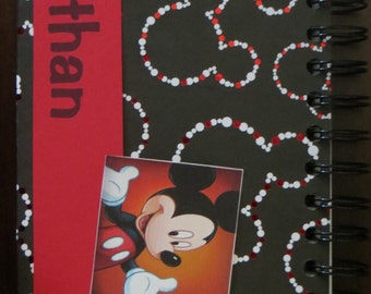Personalized Disney Autograph & Photo Book - Mickey Mouse