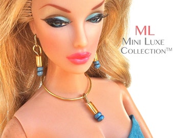 Barbie Jewelry | Fashion Royalty dolls | Barbie Dolls | Fashion Doll Jewelry | Silkstone Barbie | Poppy Parker | Barbie Necklace Set