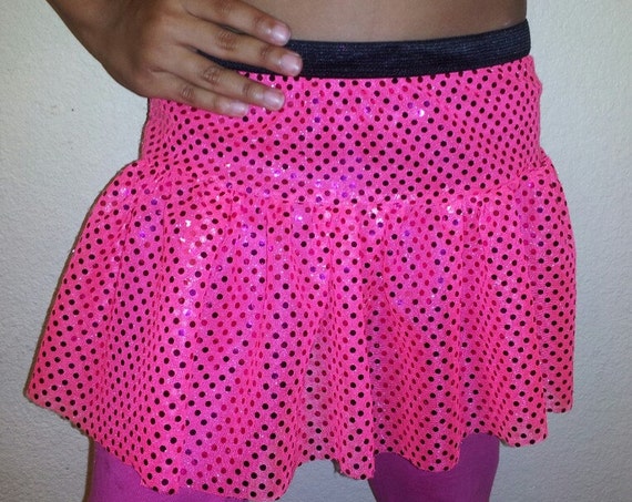 Misses Tiered Sparkle Running Skirt