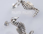 sterling silver 925 sea horse earrings