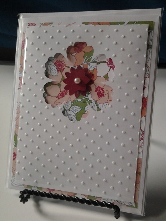 items similar to ready to stamp blank embossed greeting