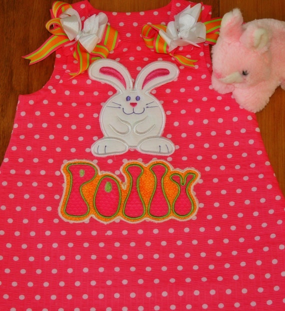 A-Line Personalized Baby Girl's summer dress