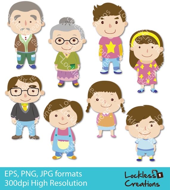 clipart of family members - photo #17