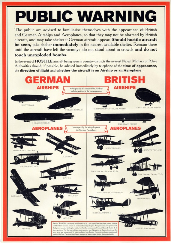 air raid alert britain